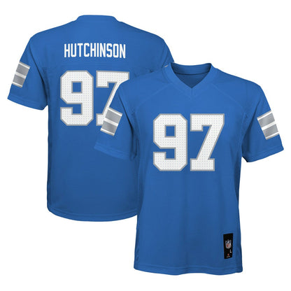Aidan Hutchinson Detroit Lions Preschool Replica Player Jersey - Blue cheap