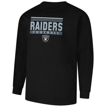 Las Vegas Raiders Profile Big & Tall Pop Long Sleeve T-Shirt - Black online