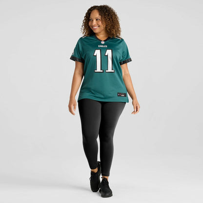 A.J. Brown Philadelphia Eagles Women's Team Game Jersey - Midnight Green | Nike sale
