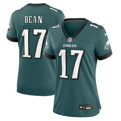 Nakobe Dean Philadelphia Eagles Women's Team Game Jersey - Midnight Green | Nike discount