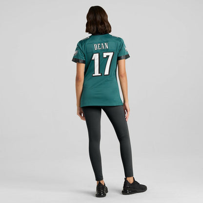 Nakobe Dean Philadelphia Eagles Women's Team Game Jersey - Midnight Green | Nike discount