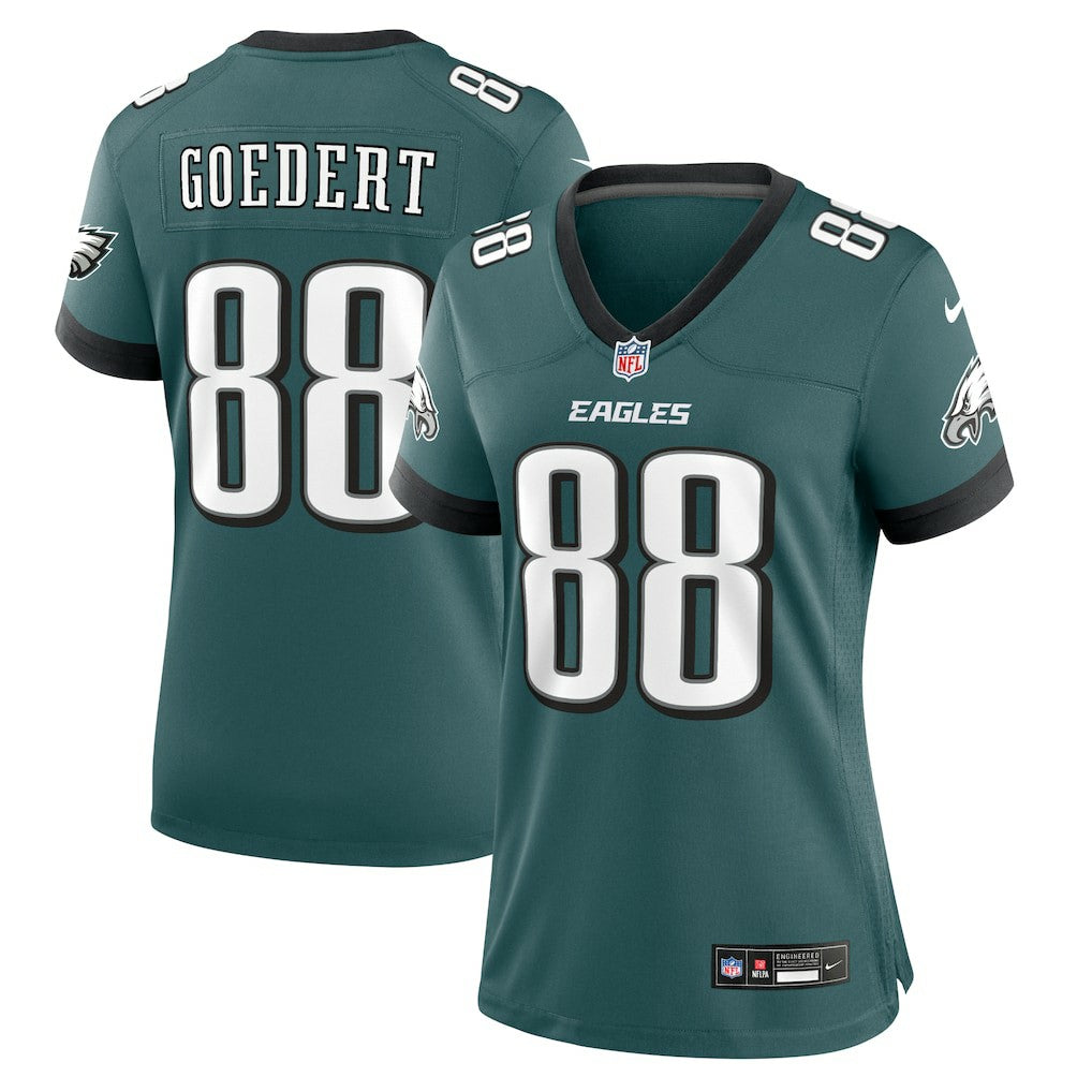 Dallas Goedert Philadelphia Eagles Women's Team Game Jersey - Midnight Green | Nike outlet