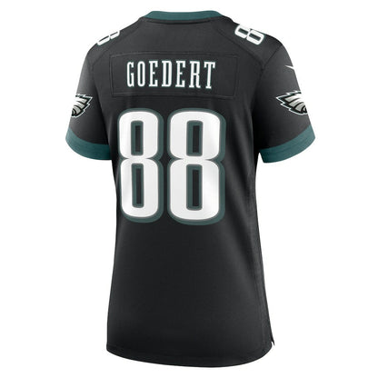 Dallas Goedert Philadelphia Eagles Women's Alternate Game Jersey - Black | Nike on sale