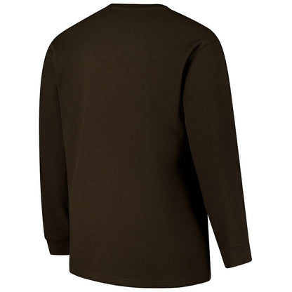 Cleveland Browns Big & Tall Throwback Thermal Long Sleeve T-Shirt - Brown for sale