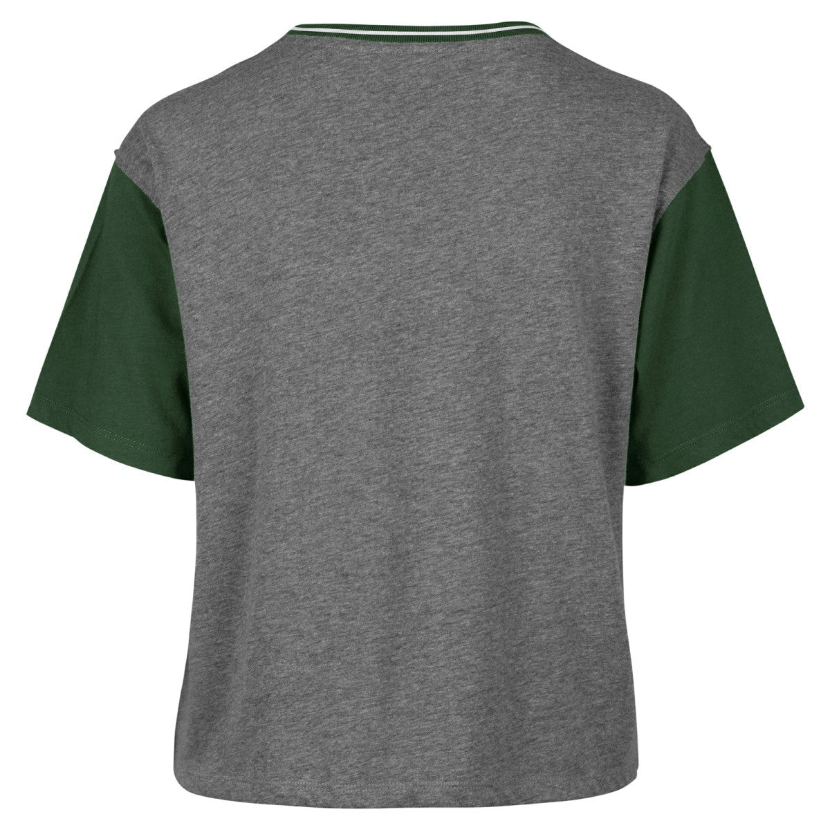 Milwaukee Bucks '47 Women's Rise Clubhouse Ziggy Color Block T-Shirt - Gray | 47 brand outlet