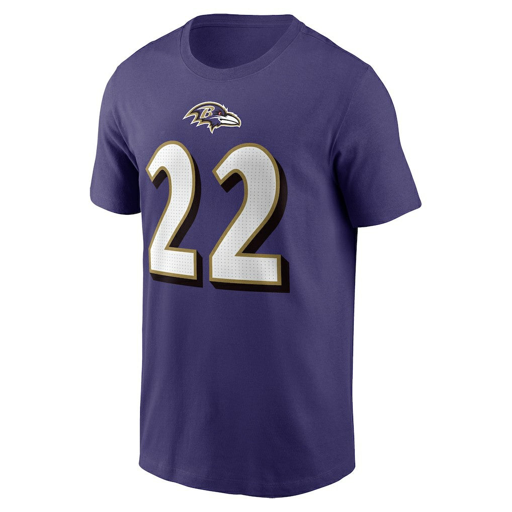 Derrick Henry Baltimore Ravens Player Name & Number T-Shirt - Purple | Nike outlet