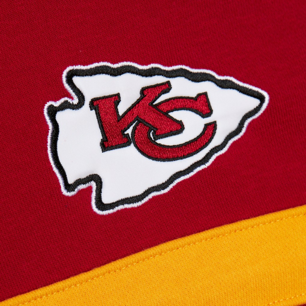 Kansas City Chiefs Vintage Logo Head Coach Fleece Pullover Hoodie - Red outlet