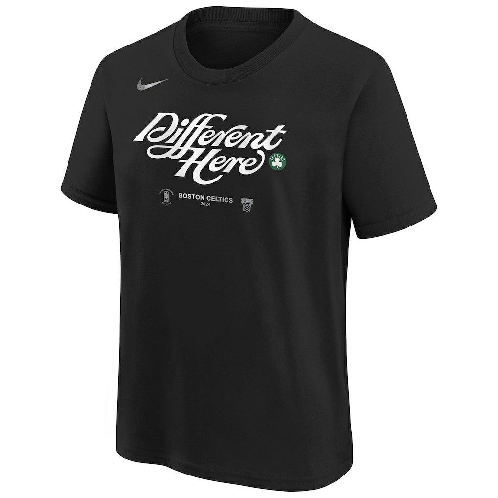 Boston Celtics Unisex 2024 NBA Playoffs Mantra T-Shirt - Black | Nike outlet