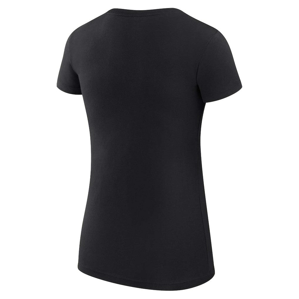 Golden State Warriors G-III 4Her by Carl Banks Women's Super-Slim Fit Lightweight Heart T-Shirt sale - Black outlet