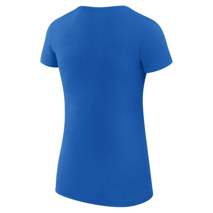 Golden State Warriors G-III 4Her by Carl Banks Women's Super-Slim Fit Lightweight Heart T-Shirt sale - Royal cheap