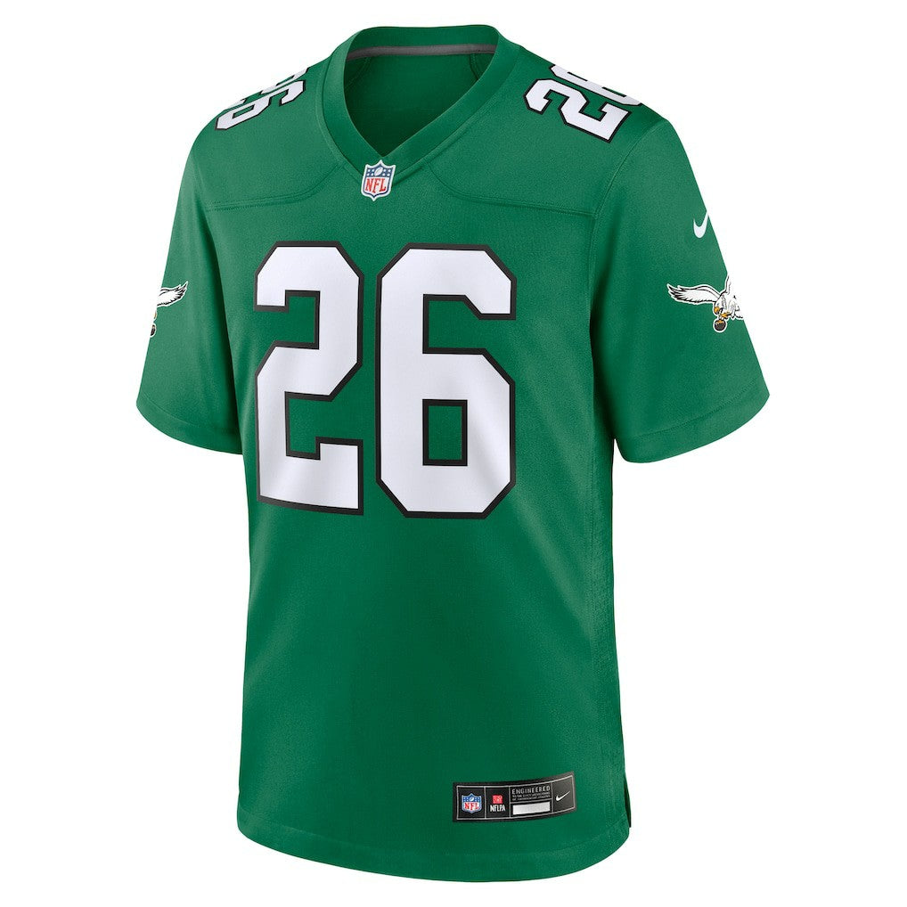 Saquon Barkley Philadelphia Eagles Alternate Game Jersey - Kelly Green | Nike on sale