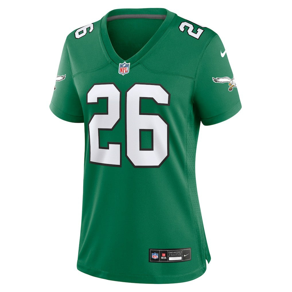 Saquon Barkley Philadelphia Eagles Women's Alternate Game Jersey - Kelly Green | Nike on sale