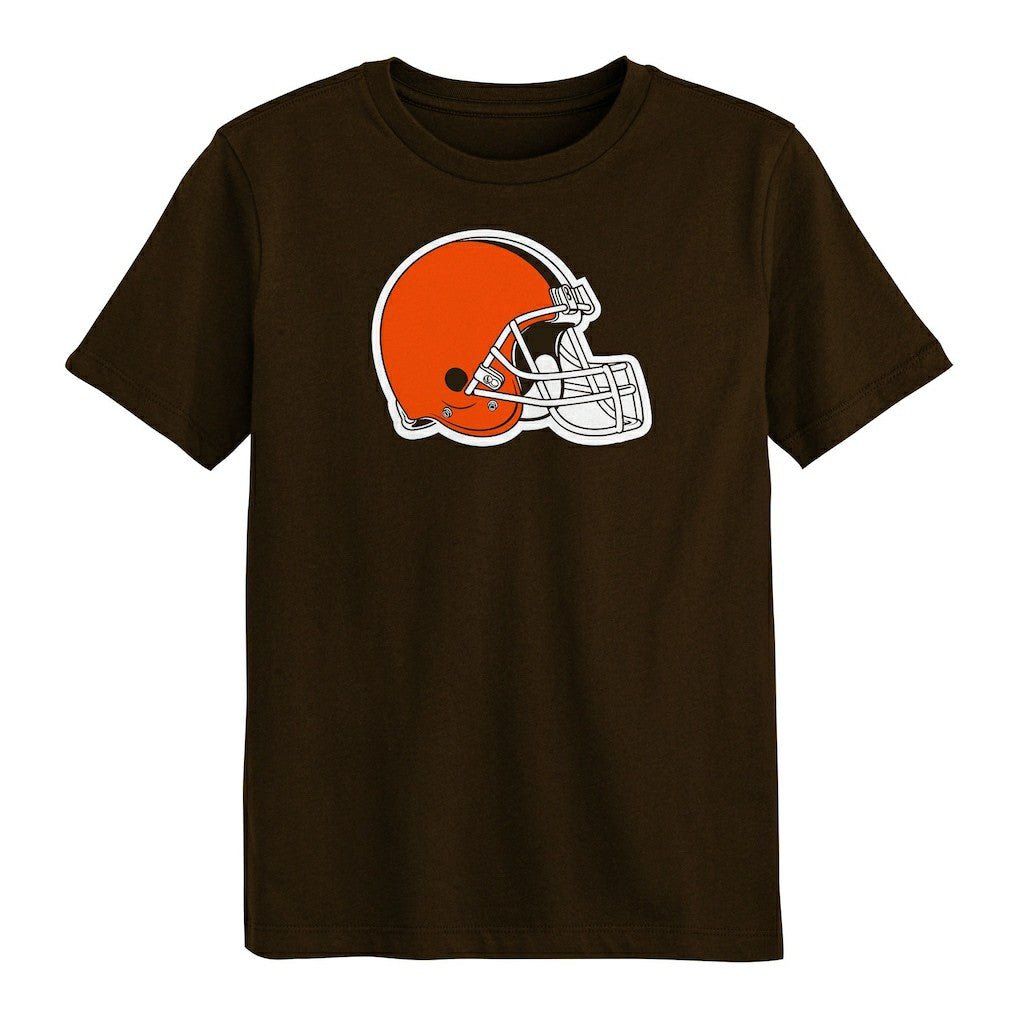 Cleveland Browns Preschool Primary Logo T-Shirt - Brown sale