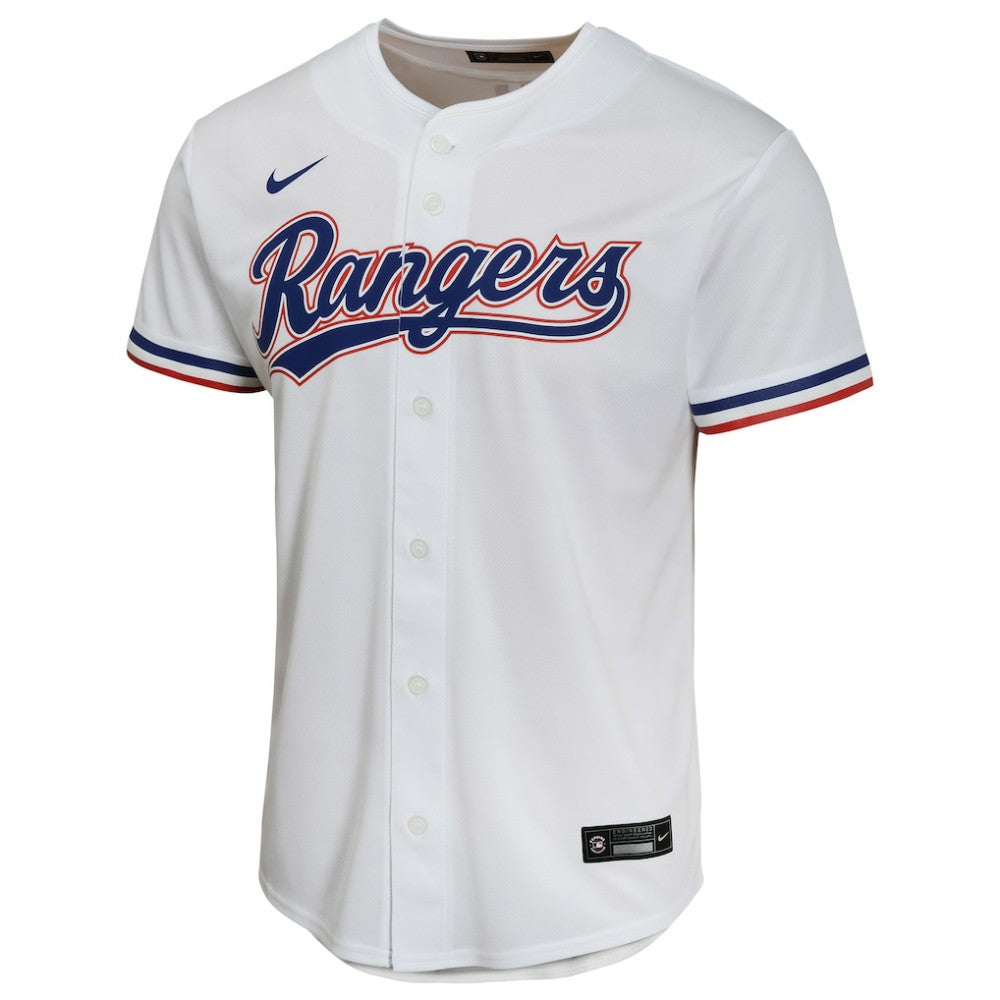 Jacob deGrom Texas Rangers Youth Home Game Player Jersey - White | Nike
