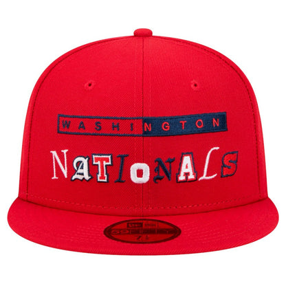 Washington Nationals Ransom 59FIFTY Fitted Hat - Red | New Era