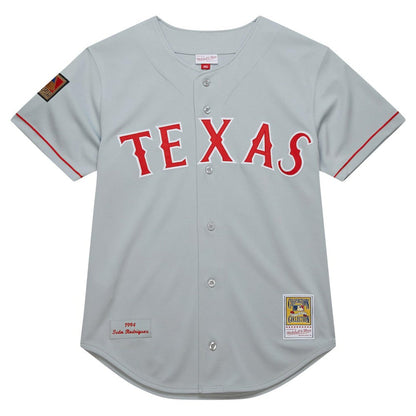 Ivan RodriguezTexas Rangers 1994 Cooperstown Collection Authentic Dark Jersey - Gray | Mitchell & Ness