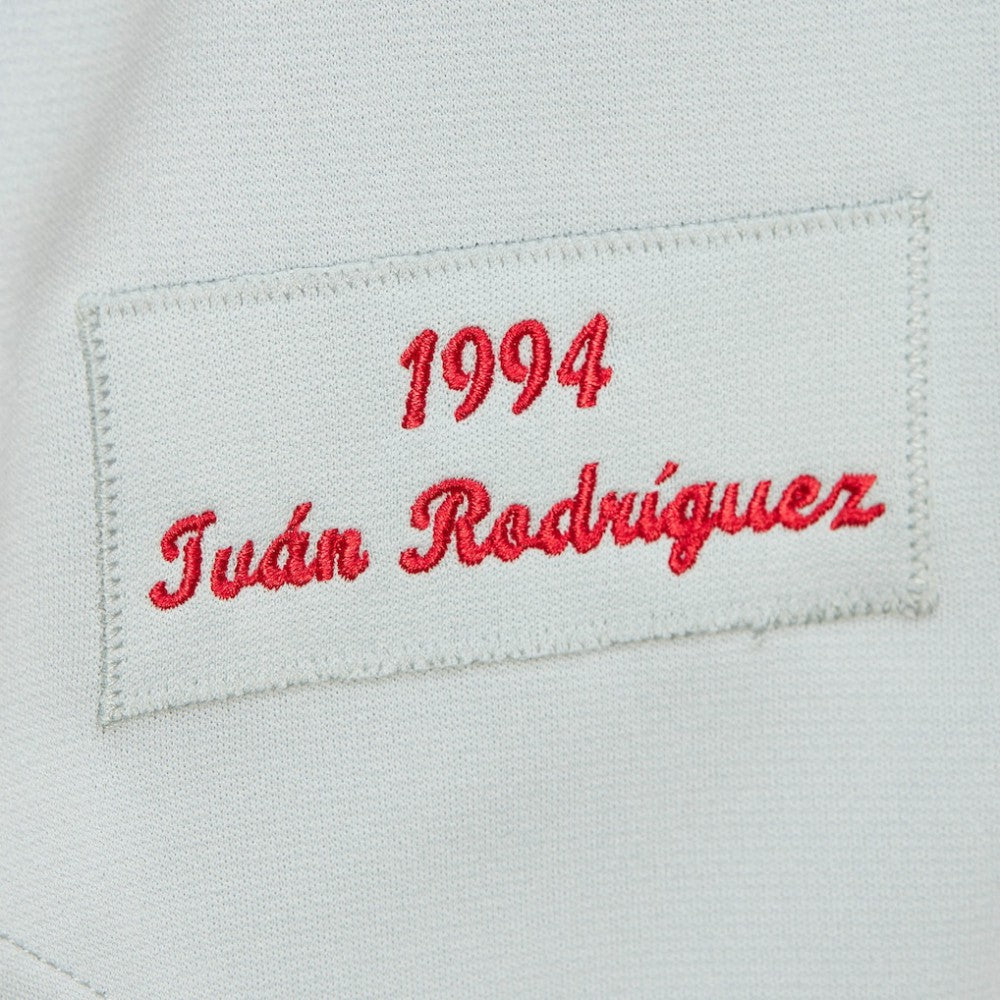 Ivan RodriguezTexas Rangers 1994 Cooperstown Collection Authentic Dark Jersey - Gray | Mitchell & Ness