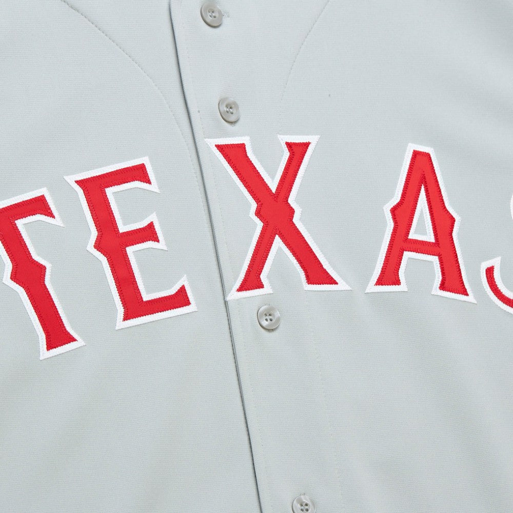 Ivan RodriguezTexas Rangers 1994 Cooperstown Collection Authentic Dark Jersey - Gray | Mitchell & Ness
