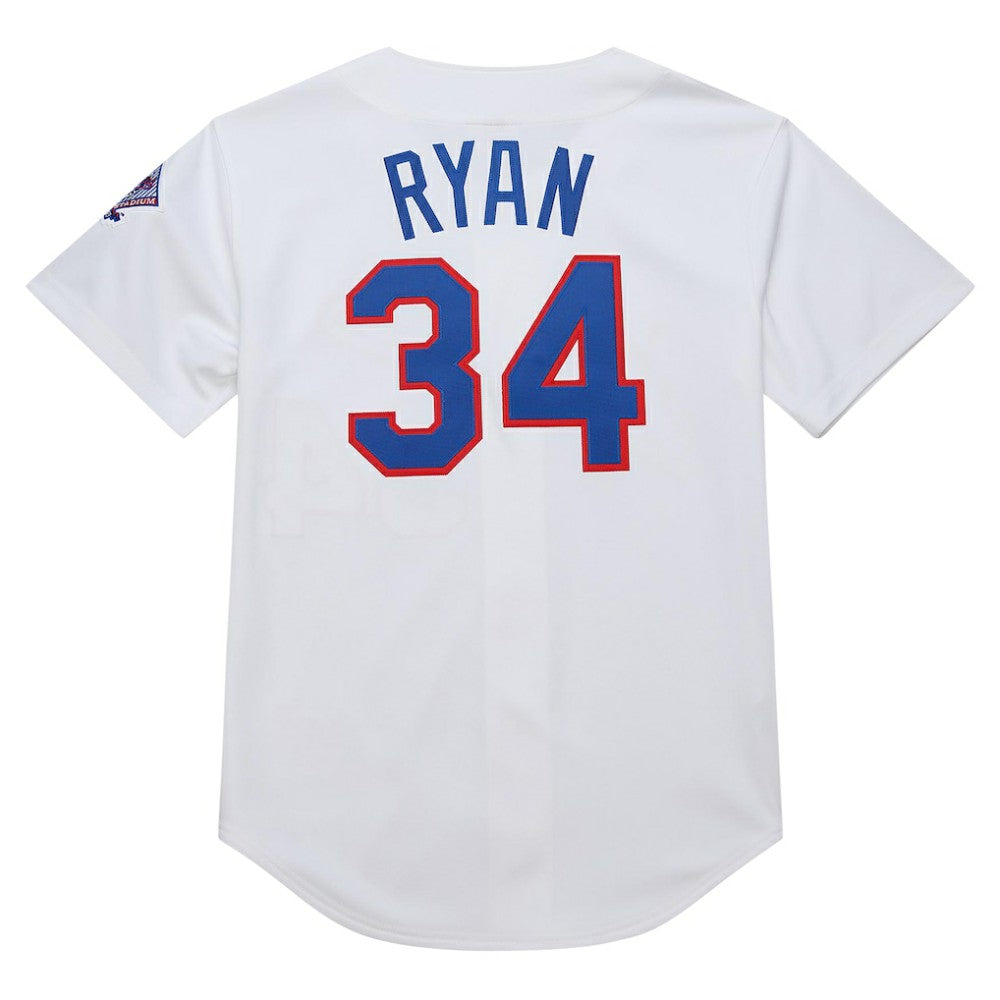 Nolan Ryan Texas Rangers 1993 Cooperstown Collection Authentic Jersey - White | Mitchell & Ness