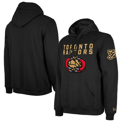 Toronto Raptors 2024/25 City Edition Chenille Heavyweight Pullover Hoodie - Black | New Era online