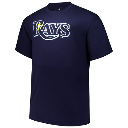 Junior Caminero Tampa Bay Rays Big & Tall Name & Number T-Shirt - Navy