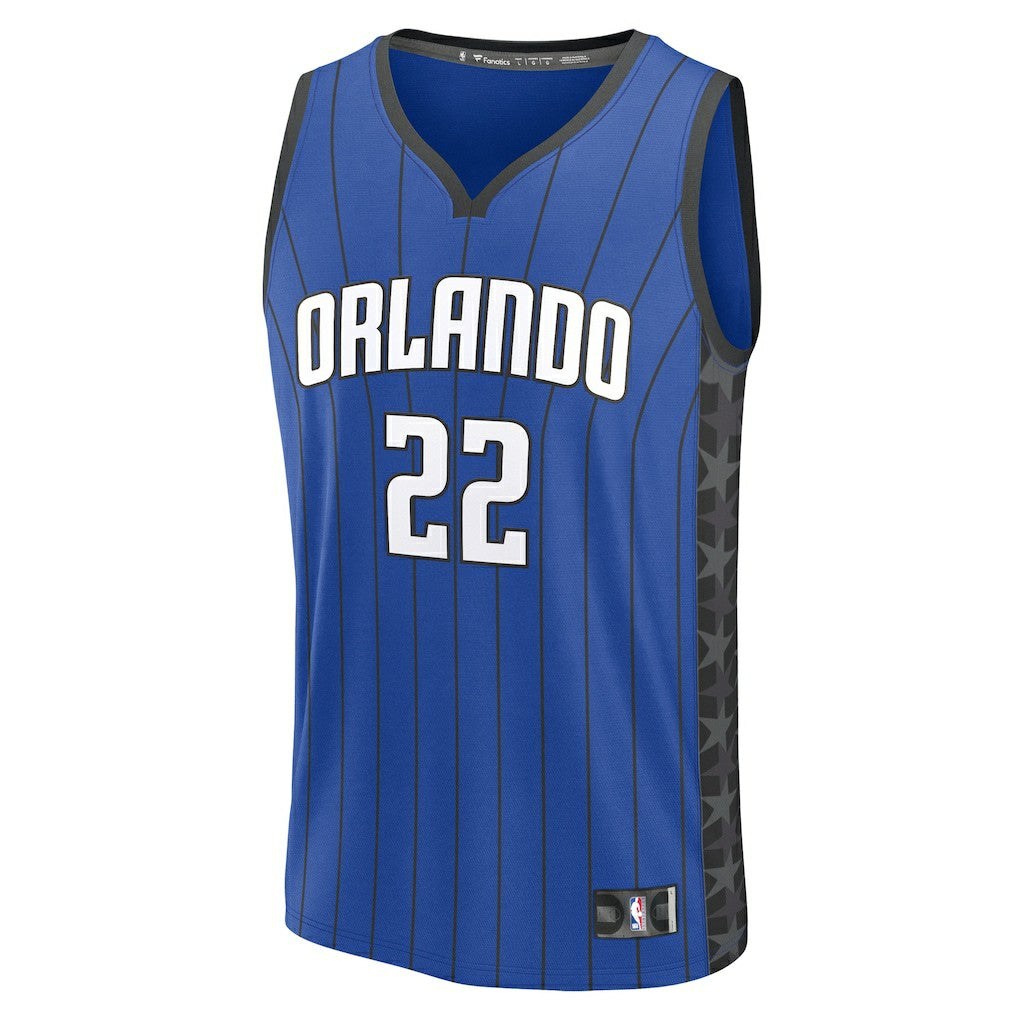 Franz Wagner Orlando Magic Fast Break Replica Player Jersey - Statement Edition - Blue | Fanatics shop