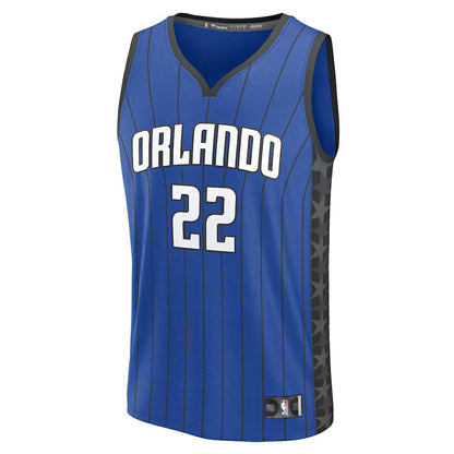 Franz Wagner Orlando Magic Fast Break Replica Player Jersey - Statement Edition - Blue | Fanatics shop