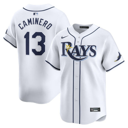 Junior Caminero Tampa Bay Rays Youth Home Limited Player Jersey - White | Nike