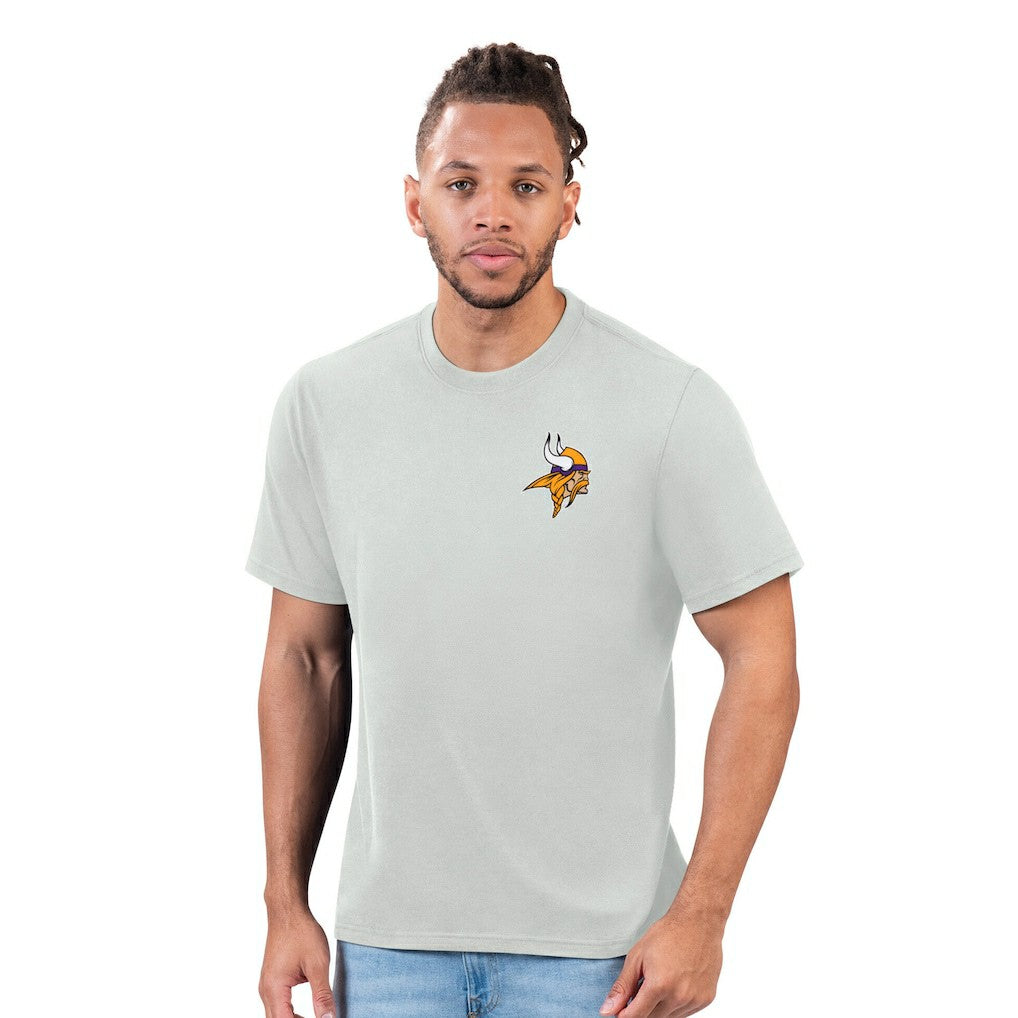 Minnesota Vikings Margaritaville Time Flies T-Shirt - Gray sale