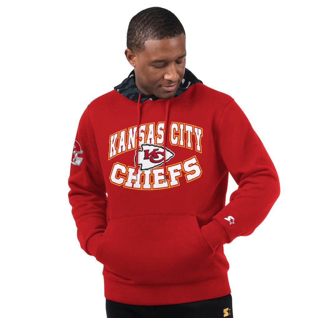 Kansas City Chiefs Starter Thursday Night Gridiron Pullover Hoodie - Red outlet