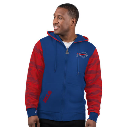 Buffalo Bills Starter Thursday Night Gridiron Full-Zip Hoodie - Royal discount