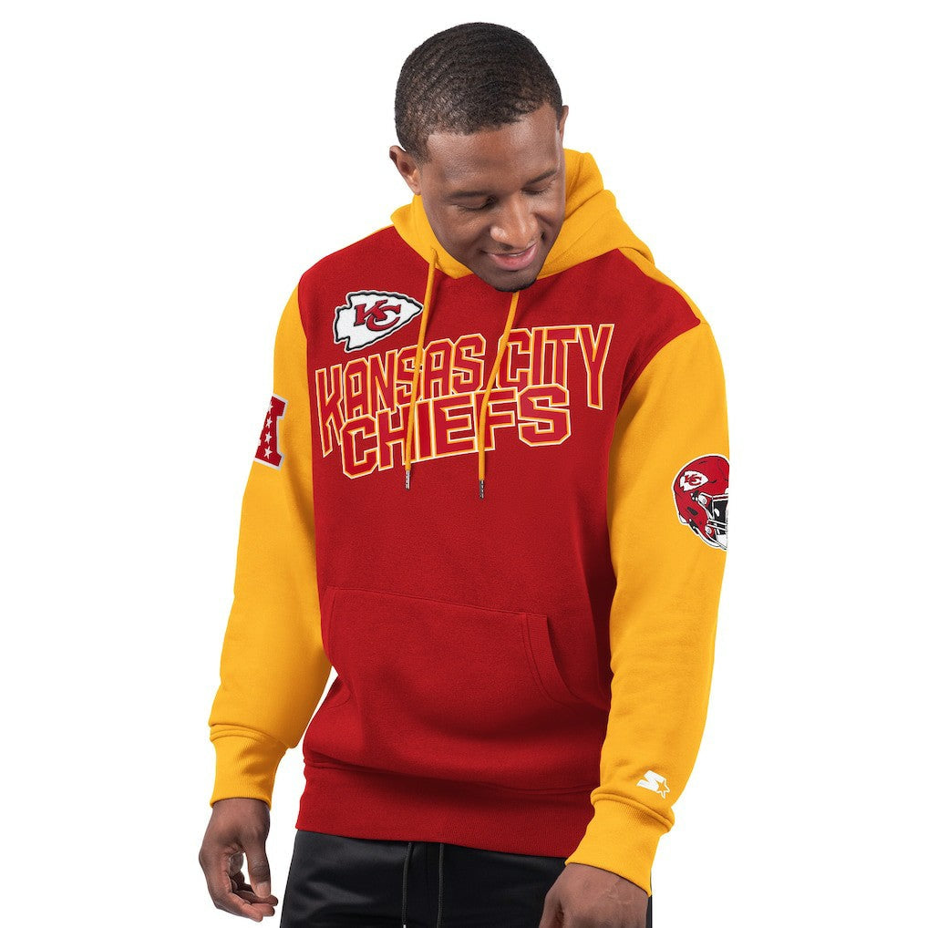 Kansas City Chiefs Starter Extreme Pullover Hoodie - Red on sale