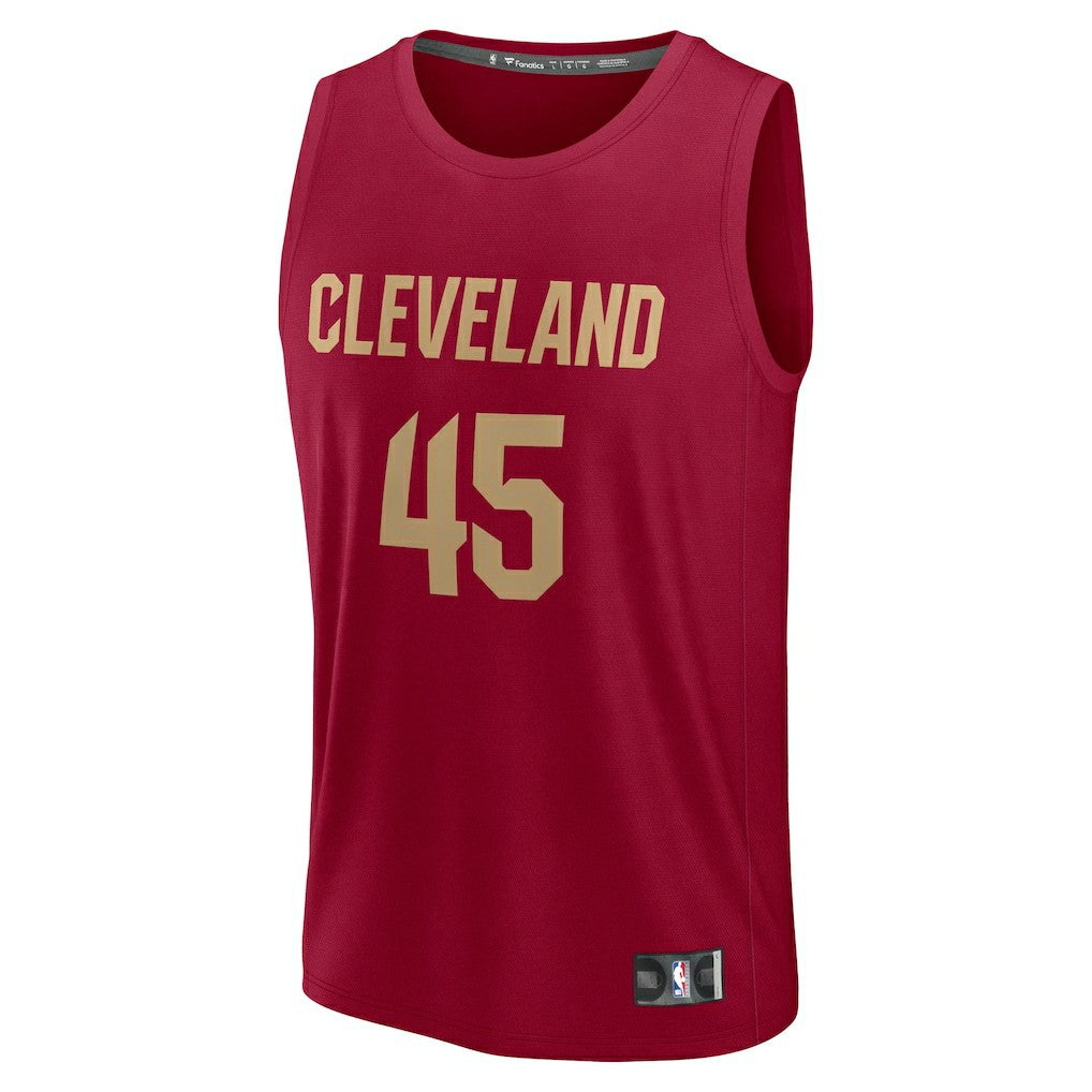 Donovan Mitchell Cleveland Cavaliers Fast Break Replica Player Jersey sale - Icon Editi- Wine | Fanatics sale