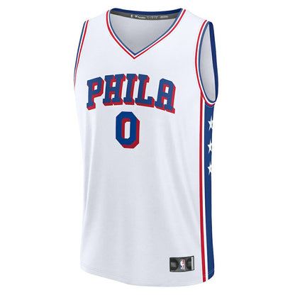 Tyrese Maxey Philadelphia 76ers Fast Break Replica Player Jersey - Association Edition - White | Fanatics sale