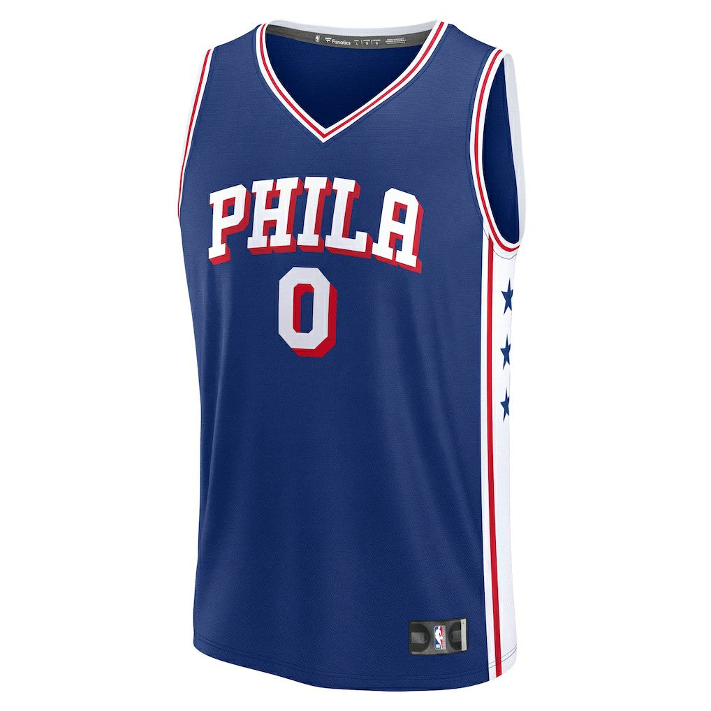 Tyrese Maxey Philadelphia 76ers Youth Fast Break Replica Player Jersey - Icon Edition - Royal | Fanatics on sale