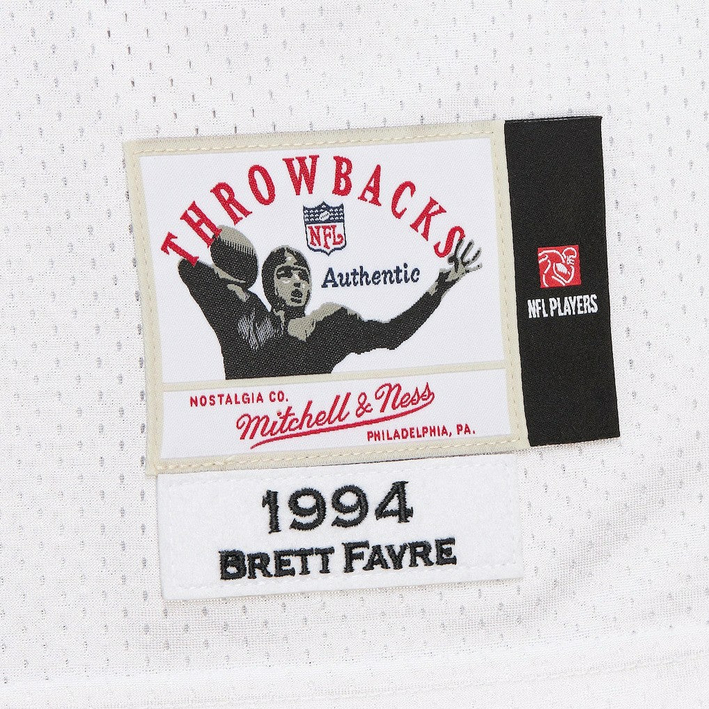 Brett Favre Green Bay Packers 1994 Authentic Throwback Retired Player Jersey - White discount