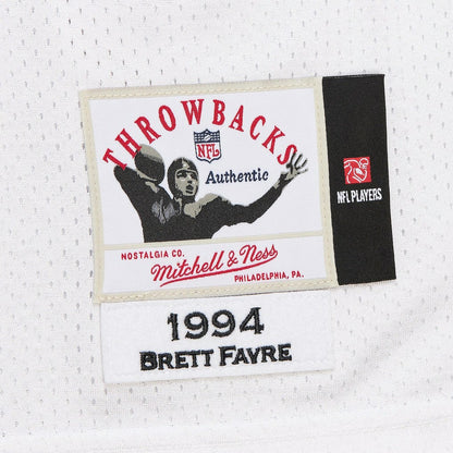 Brett Favre Green Bay Packers 1994 Authentic Throwback Retired Player Jersey - White discount