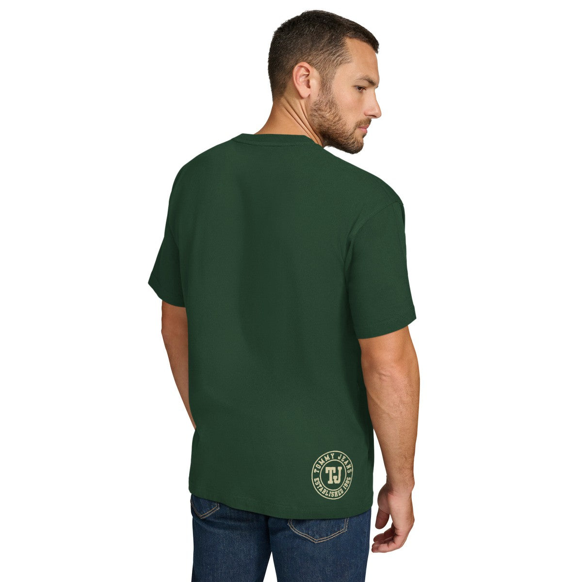 Milwaukee Bucks Tommy Jeans Noah Swish T-Shirt - Hunter Green cheap