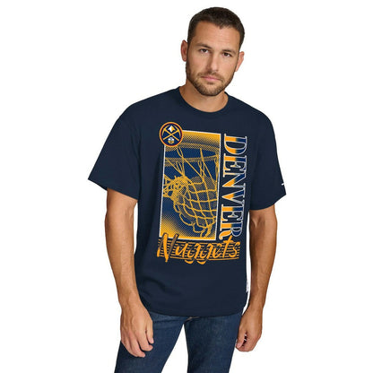 Denver Nuggets Tommy Jeans Noah Swish T-Shirt sale - Navy discount