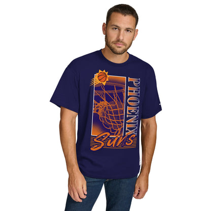 Phoenix Suns Tommy Jeans Noah Swish T-Shirt - Purple discount
