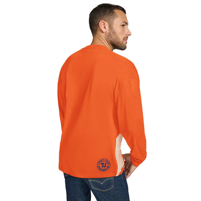 New York Knicks Tommy Jeans Lucas Long Sleeve T-Shirt - Orange sale