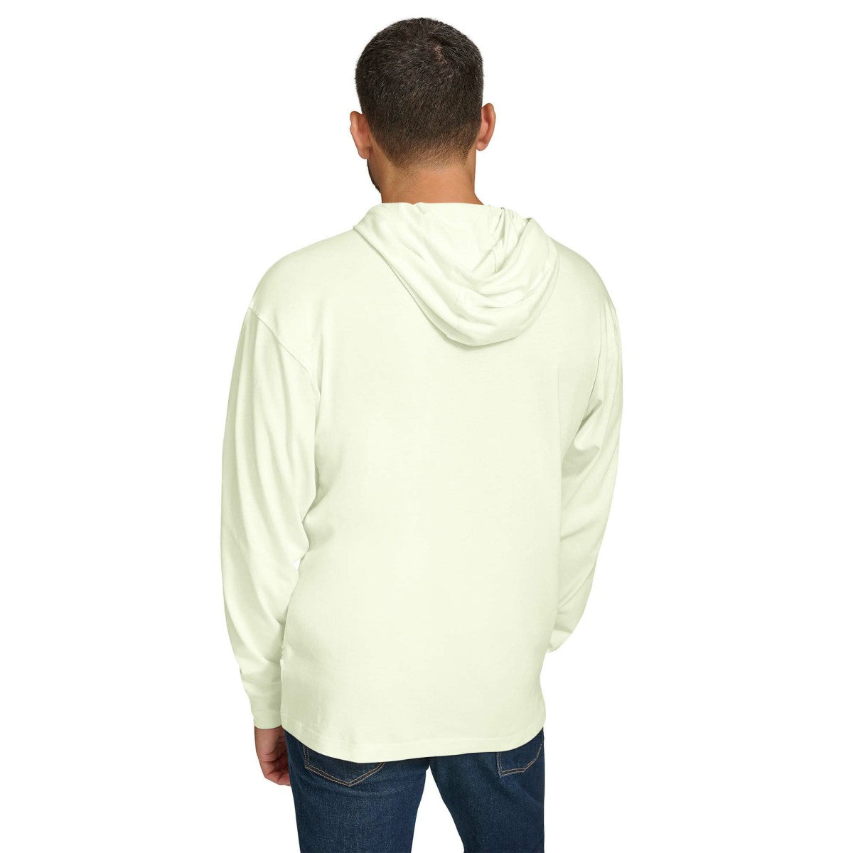 New York Knicks Tommy Jeans Ben Vintage Applique Long Sleeve Hoodie T-Shirt - Cream online