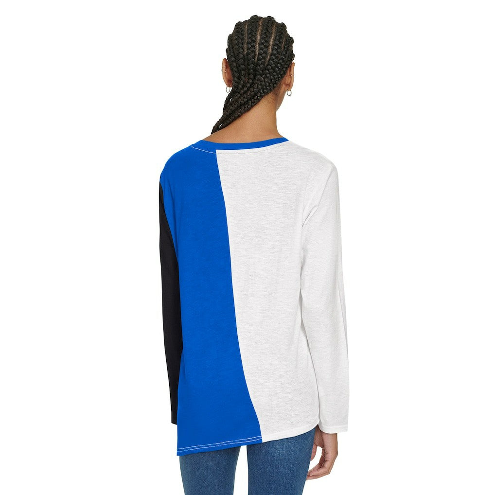 Orlando Magic Tommy Jeans Women's Amelia Color Blocked Long Sleeve T-Shirt - White/Blue shop