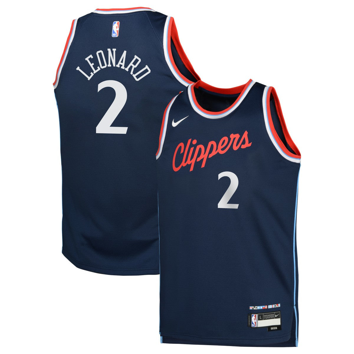 Kawhi Leonard LA Clippers Youth Swingman Jersey - Icon Edition - Royal | Nike online