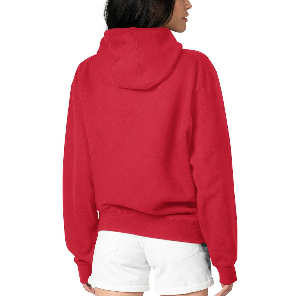 San Francisco 49ers G-III 4Her by Carl Banks Women's Football Logo Fleece Tri-Blend Pullover Hoodie - Red for sale