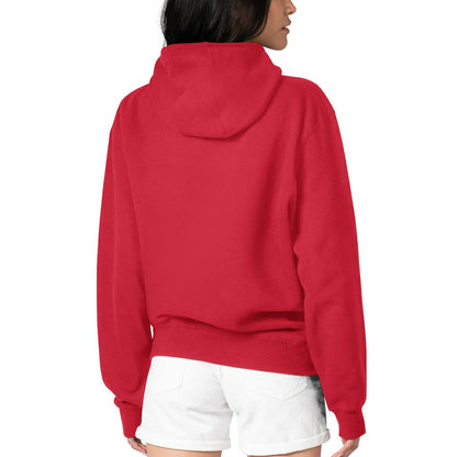 San Francisco 49ers G-III 4Her by Carl Banks Women's Football Logo Fleece Tri-Blend Pullover Hoodie - Red for sale