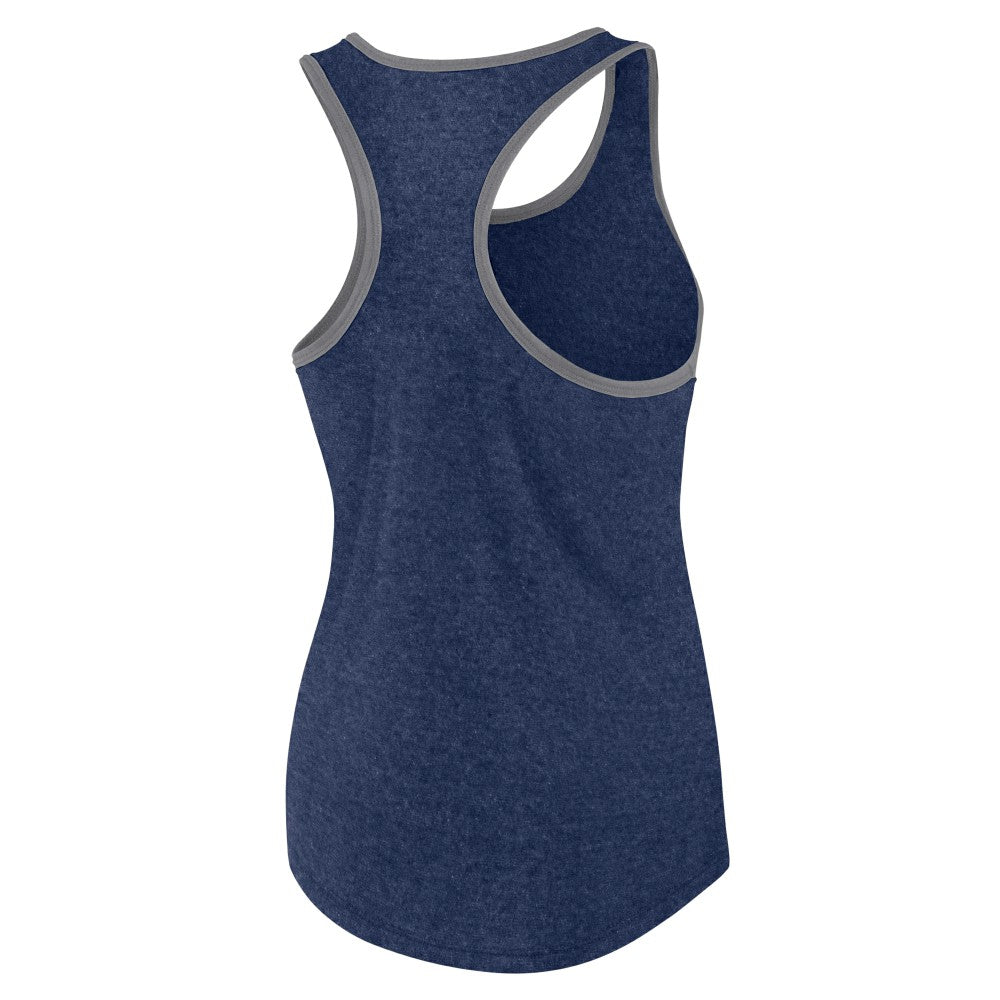 Houston Astros Profile Women's Plus Size Racerback Tank Top - Navy