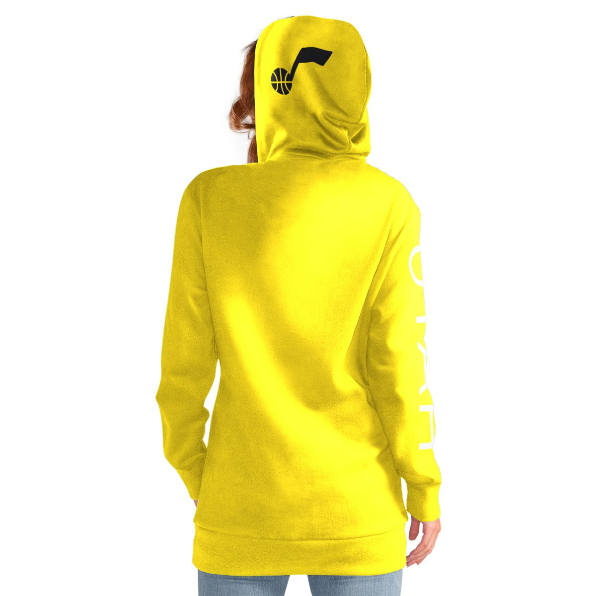 Utah Jazz G-III 4Her by Carl Banks Women's Base Coach Pullover Hoodie - Gold sale