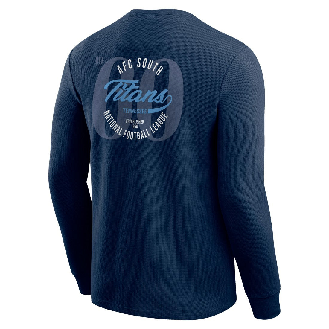 Tennessee Titans Darius Rucker Collection Washed Waffle-Knit Long Sleeve T-Shirt - Navy outlet