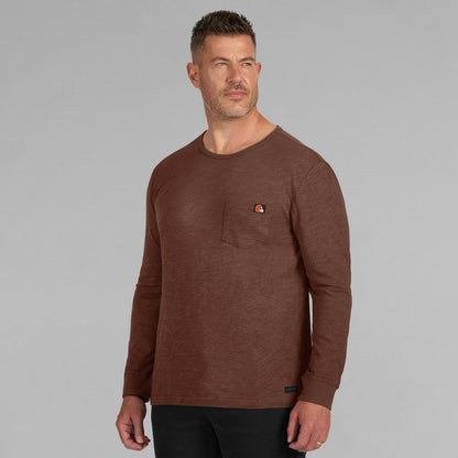 Cleveland Browns J. Palmer In-The-Pocket Long Sleeve T-Shirt - Tan discount
